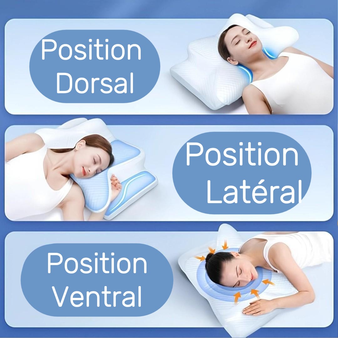 OrthoSleep™ – L’oreiller ergonomique