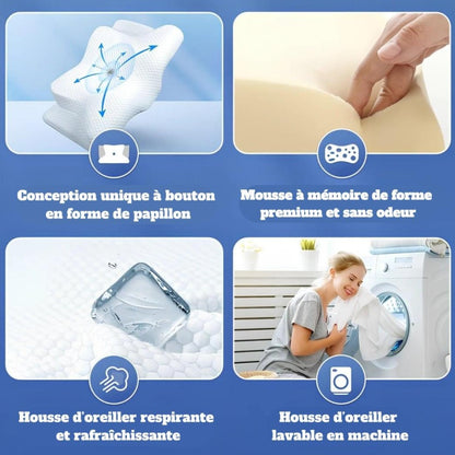 OrthoSleep™ – L’oreiller ergonomique